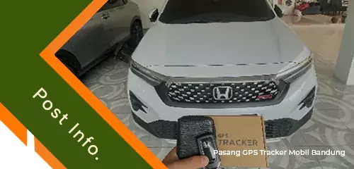 Pasang GPS tracker mobil Bandung
